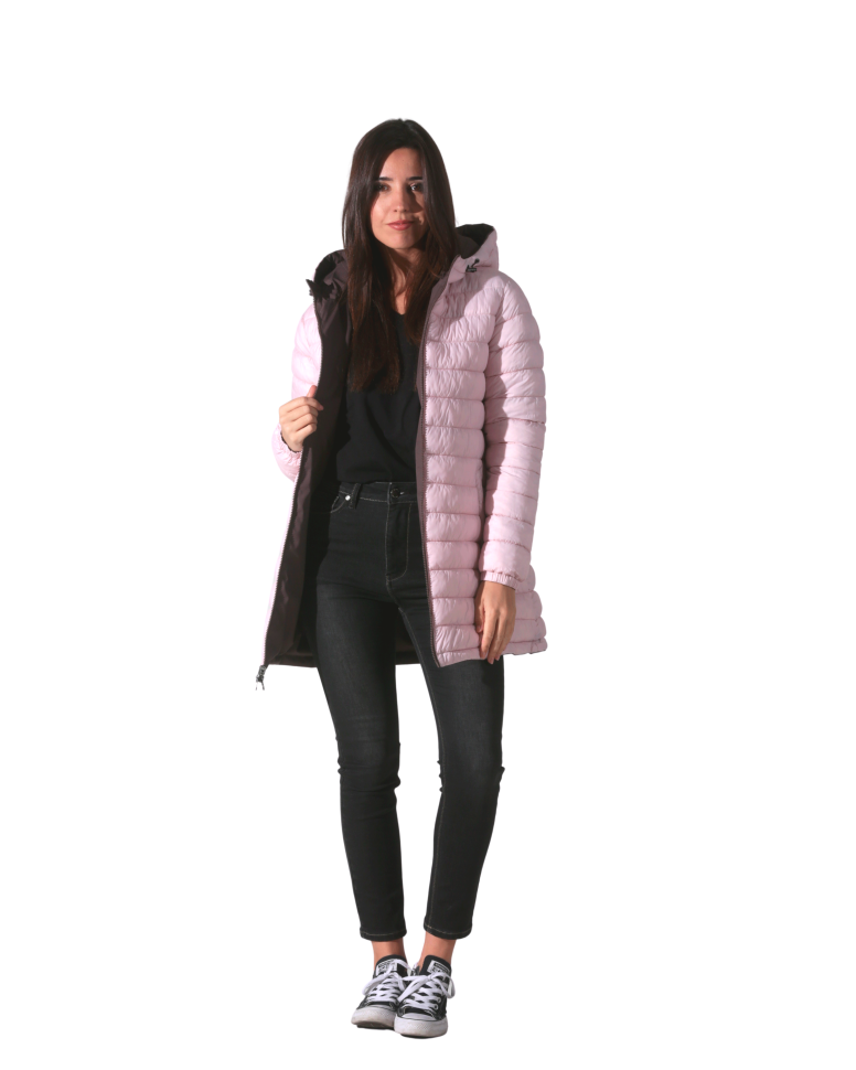 Doudoune Femme Hiver – Coupe Courte, Capuche, Coupe-vent – Chaude, Légère, Pour Randonnée Et Ville – Lavable Machine