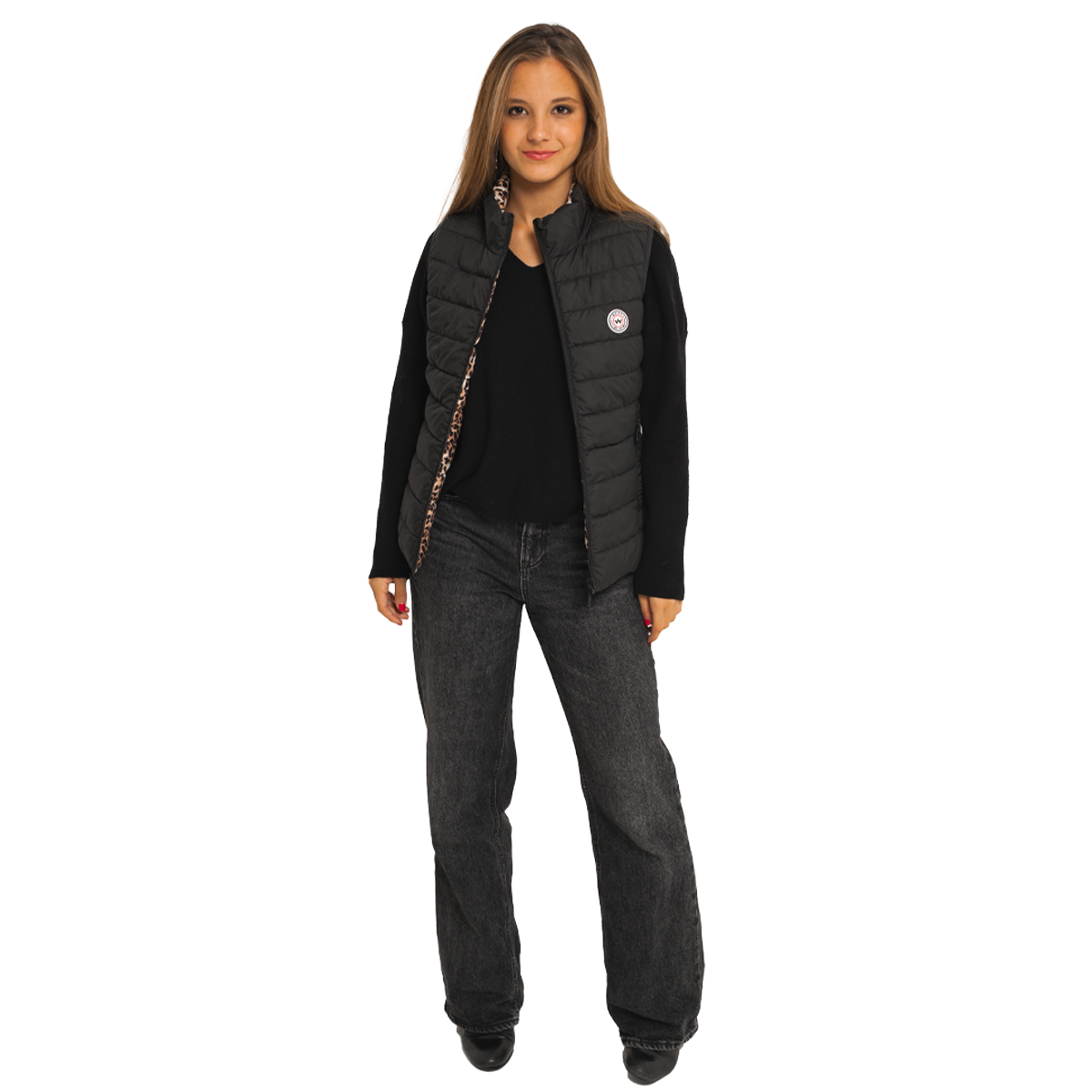 Doudoune FEMME REVERSIBLE Sans Manche BLOOM