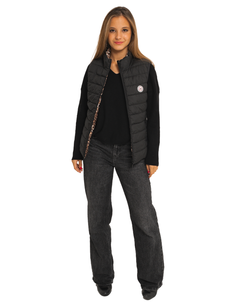Doudoune FEMME REVERSIBLE Sans Manche BLOOM