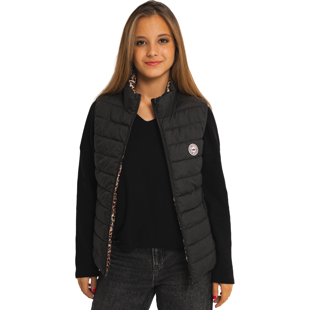 Doudoune FEMME REVERSIBLE Sans Manche BLOOM