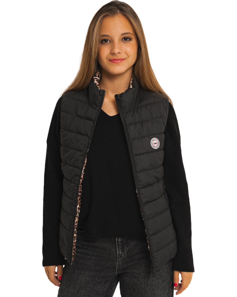 Doudoune FEMME REVERSIBLE Sans Manche BLOOM