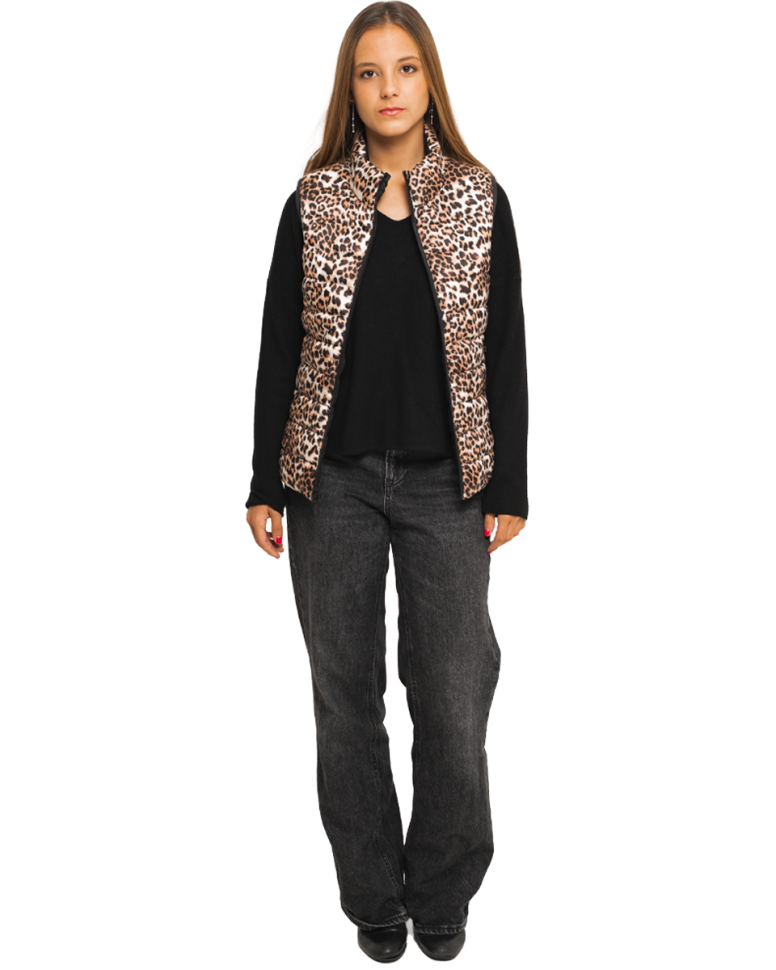 Doudoune FEMME REVERSIBLE Sans Manche BLOOM