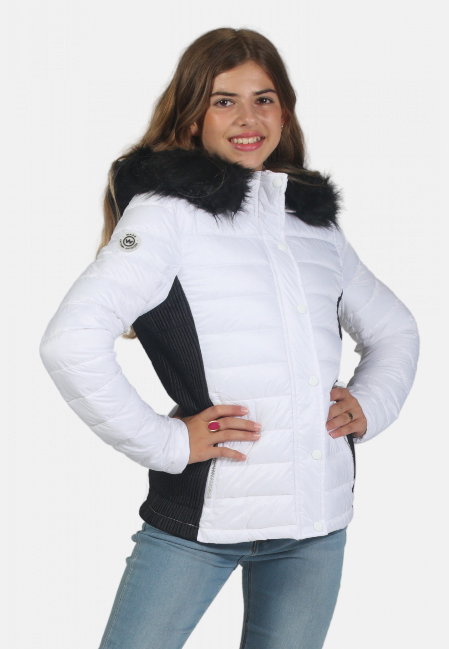 Veste Bouffante Matelassée Pour Femmes DGKaxiyaHM - Capuche à Fourrure, Coupe-vent, Pour Automne/hiver
